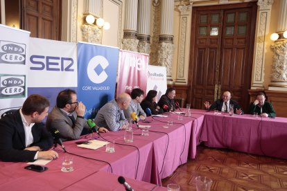 Programa en directo del Día Mundial de la Radio en Valladolid.