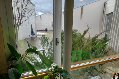 Inundación en una residencia de ancianos en Aldea Mayor (Valladolid)