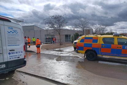 Inundación en una residencia de ancianos en Aldea Mayor (Valladolid)