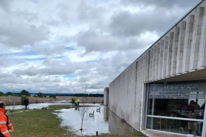 Inundación en una residencia de ancianos en Aldea Mayor (Valladolid)