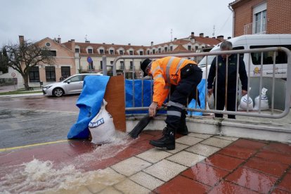 Inundaciones en Tudela de Duero