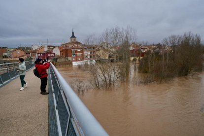 Inundaciones en Tudela de Duero
