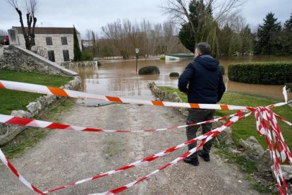 Inundaciones en Tudela de Duero