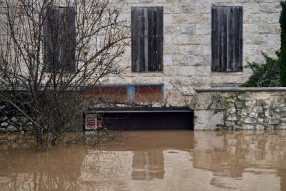 Inundaciones en Tudela de Duero