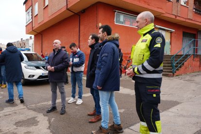 Conrado Íscar visita Viana de Cega
