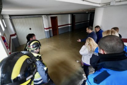 Crecida del río en Tudela de Duero