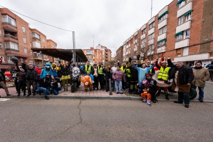 Desfile Motero de Carnaval.