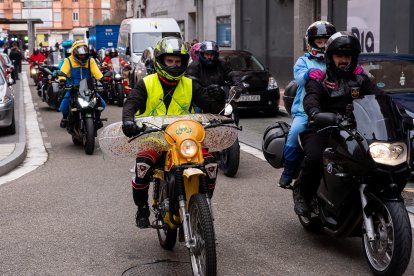 Desfile Motero de Carnaval.