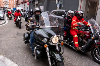 Desfile Motero de Carnaval.