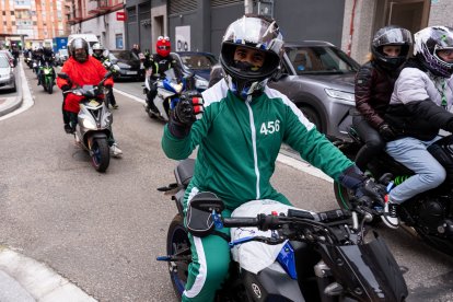 Desfile Motero de Carnaval.