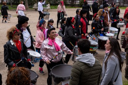 Batucada Escola Sambulé en Poniente