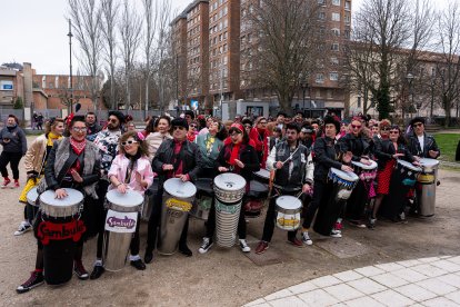 Batucada Escola Sambulé en Poniente