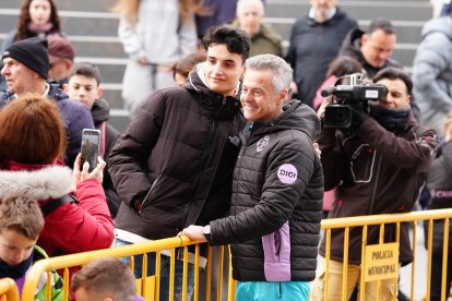 Primer entrenamiento del Real Valladolid con Fran Escribá al frente.