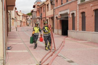 Inundaciones por la crecida del Duero en Tudela de Duero