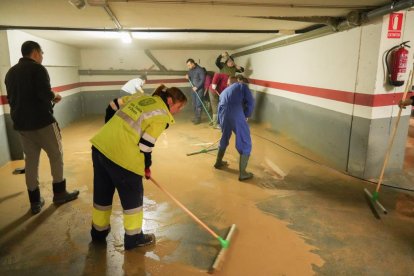 Inundaciones por la crecida del Duero en Tudela de Duero