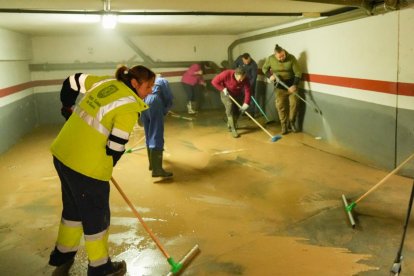 Inundaciones por la crecida del Duero en Tudela de Duero