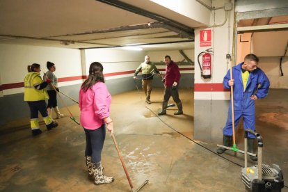 Inundaciones por la crecida del Duero en Tudela de Duero