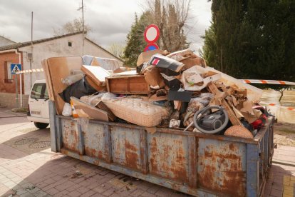 Inundaciones por la crecida del Duero en Tudela de Duero