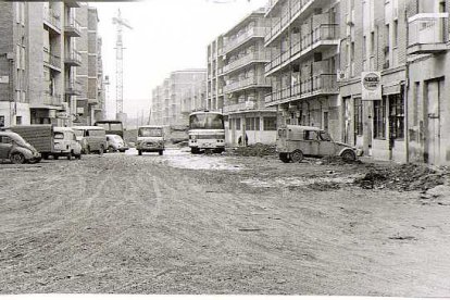 La calle Cardenal Cisneros en los años 70.