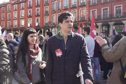 Manifestación en Valladolid por la Sanidad Pública.