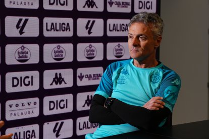 Fran Escribá durante su entrevista a DIARIO DE VALLADOLID-EL MUNDO.