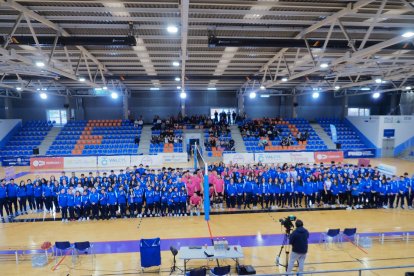 Presentación de la cantera del Valladolid Club de Voleibol.
