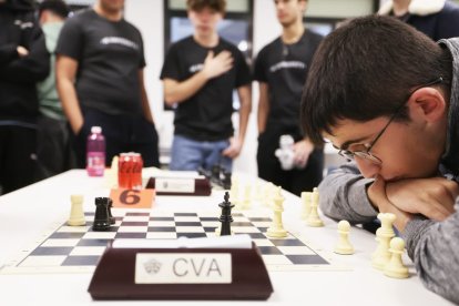 Ajedrez en el Trofeo Rector 2026.
