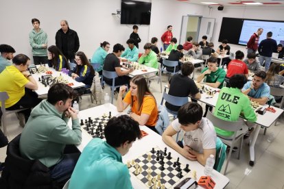 Ajedrez en el Trofeo Rector 2026.