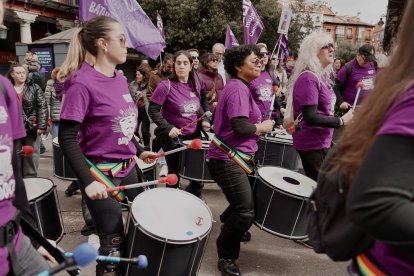 Manifestación por Día Internacional de la Mujer en Valladolid.