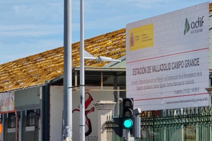 Obras en la estación de tren de Valladolid