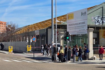 Obras en la estación de tren de Valladolid