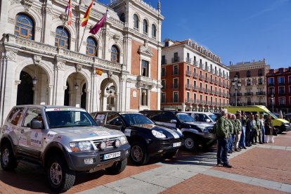Blanca Jiménez en la presentación de la Travesía Solidaria Valladolid-Marruecos.