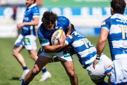 Una acción del partido entre VRAC y Huesitos La Vila.
