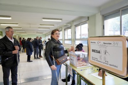 Jornada electoral en Valladolid