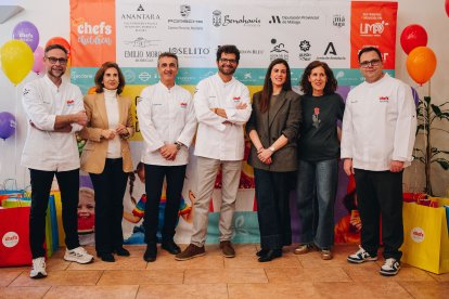 Taller de ChefsForChildren en las Bodegas de Emilio Moro.