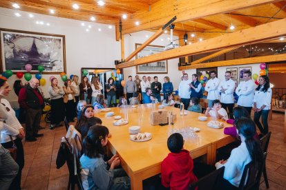 Taller de ChefsForChildren en las Bodegas de Emilio Moro.