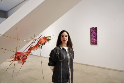 La artista vallisoletana Esther Gartón presenta su exposición ‘Tú, tú, tú, mi incesante’, en el Museo Patio Herreriano