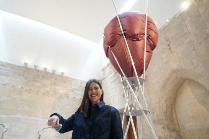 Núria Fuster presenta ‘( ) -Aire que yo respiro-’, en el Museo Patio Herreriano