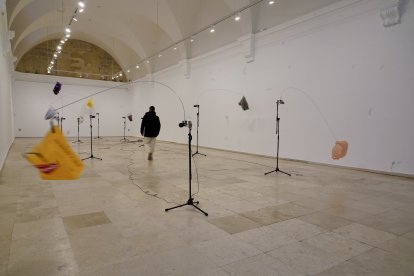Exposición ‘( ) -Aire que yo respiro-’, de Núria Fuster en el Museo Patio Herreriano