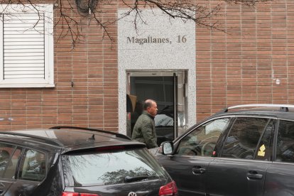 Uno de los bloques de la calle Magallanes en Valladolid.