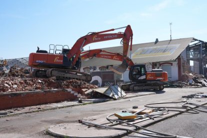 Así avanzan las obras en la nueva estación de tren.
