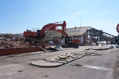 Así avanzan las obras en la nueva estación de tren.