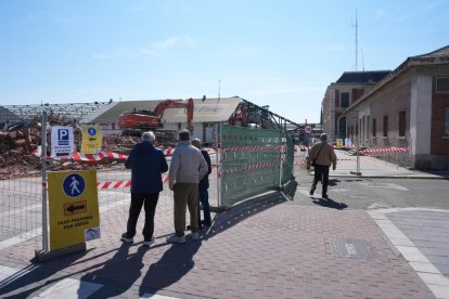 Así avanzan las obras en la nueva estación de tren.