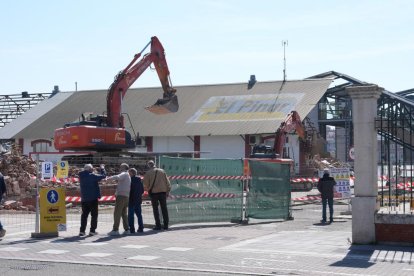 Así avanzan las obras en la nueva estación de tren.