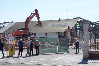 Así avanzan las obras en la nueva estación de tren.