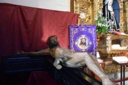 Procesión de la Peregrinación del Silencio con el paso 'Cristo de la agonía'