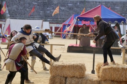 Espectáculo los 4 Reinos en la plaza de Toros