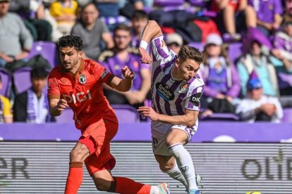 Imagen del Real Valladolid-Burgos en Zorrilla.