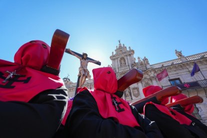 Procesión del Santísimo Cristo de la Luz en Valladolid.