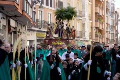 Procesión de Las Palmas de la Iglesia Penitencial de la Santa Vera Cruz
